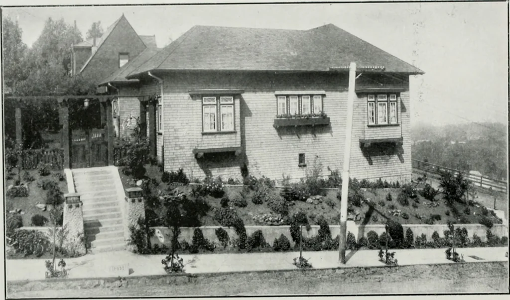 An illustration from The Architect & engineer of California and the Pacific Coast, 1905, leaf 31