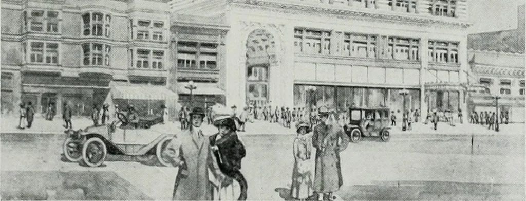An illustration from The Architect & engineer of California and the Pacific Coast, 1905, leaf 40
