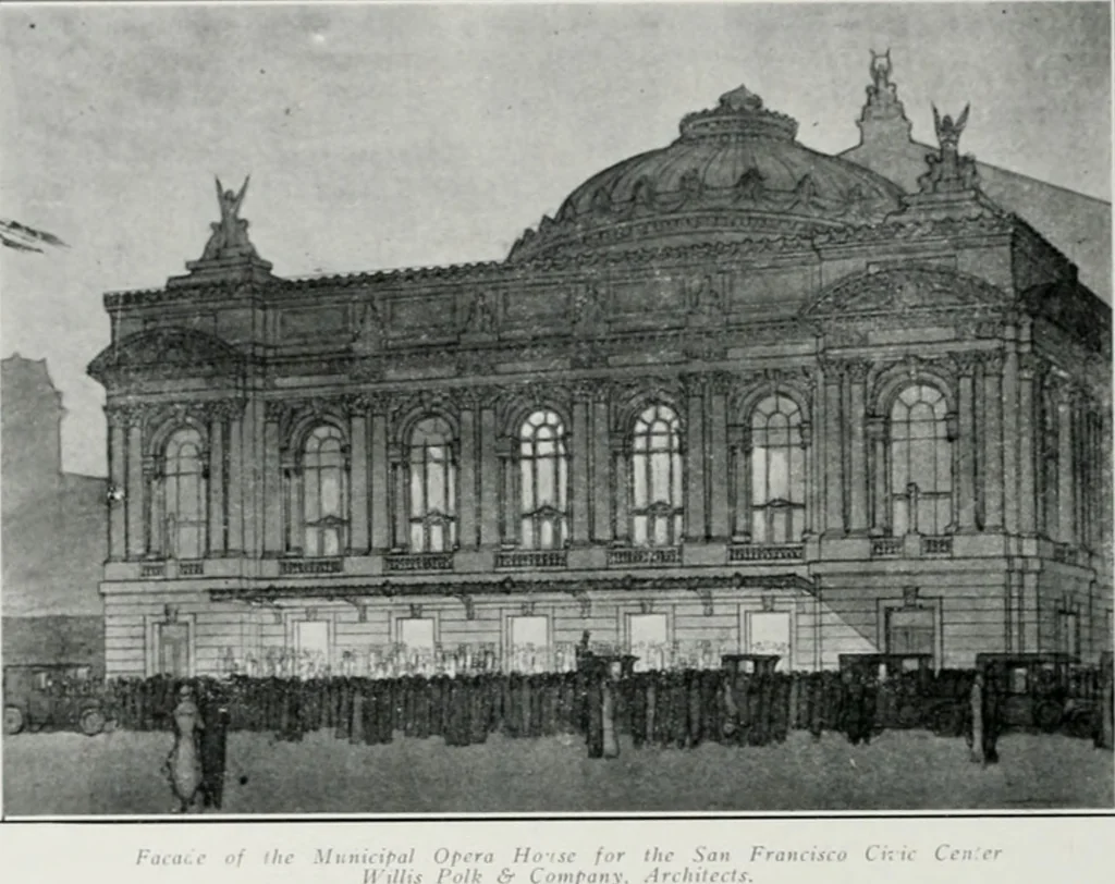 An illustration from The Architect & engineer of California and the Pacific Coast, 1905, leaf 59