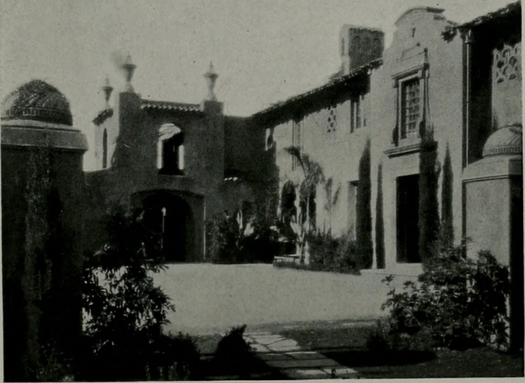An illustration from Architect and engineer, 1905, leaf 102