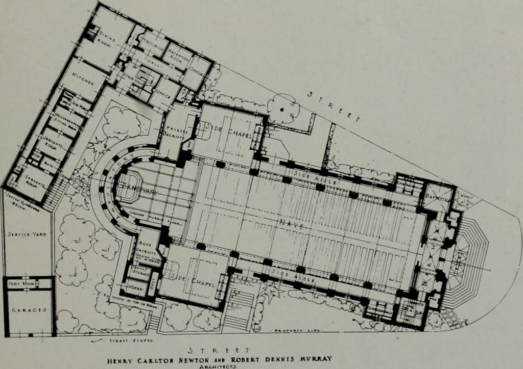 An illustration from Architect and engineer, 1905, leaf 112