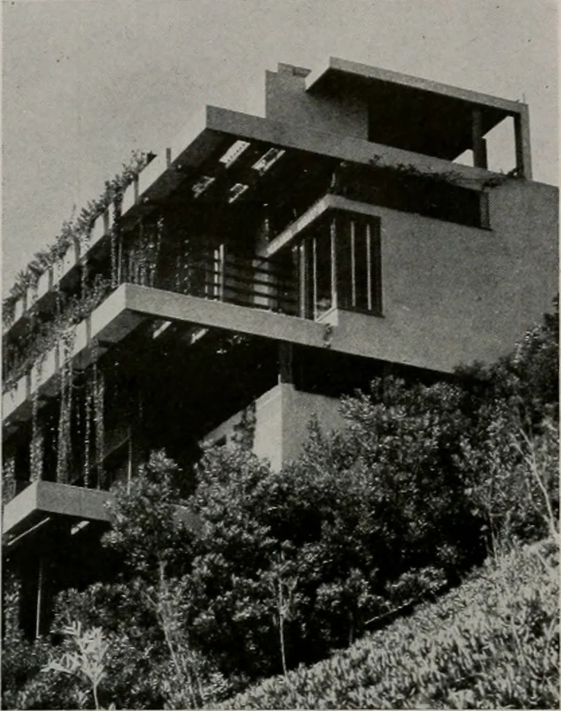 An illustration from Architect and engineer, 1905, leaf 151