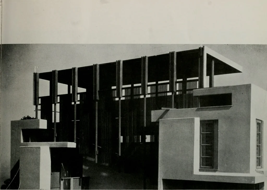 An illustration from Architect and engineer, 1905, leaf 180