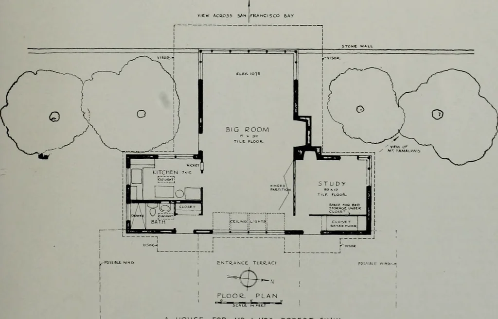 An illustration from Architect and engineer, 1905, leaf 200