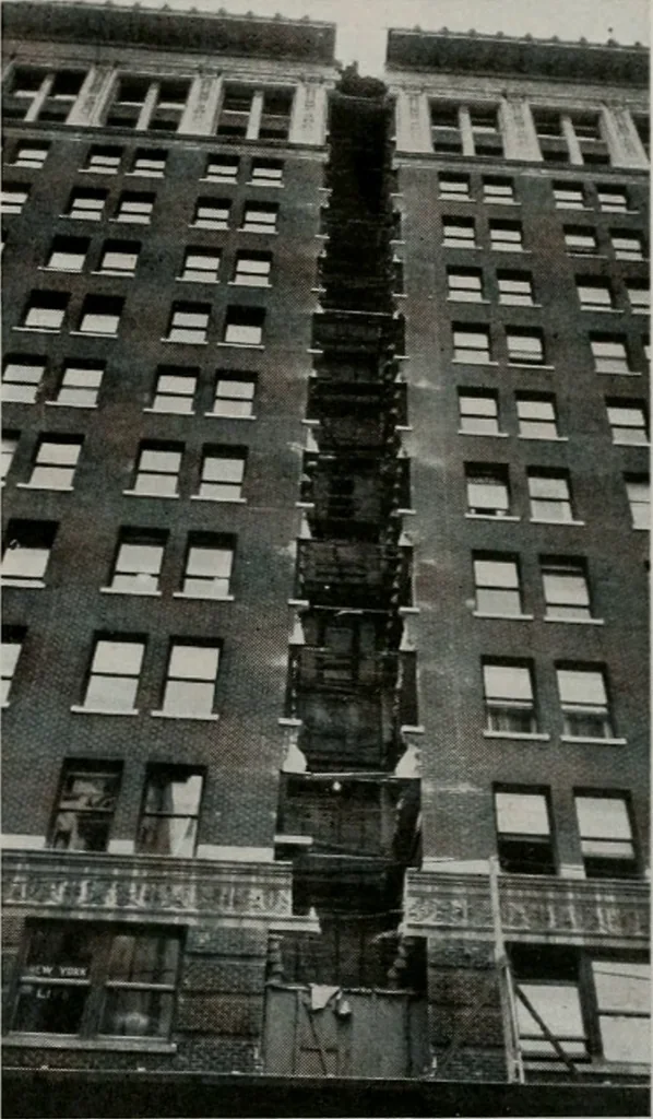 An illustration from Architect and engineer, 1905, leaf 210