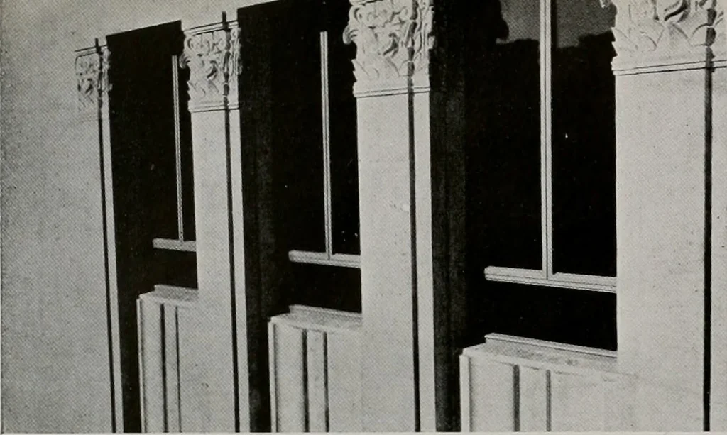 An illustration from Architect and engineer, 1905, leaf 323