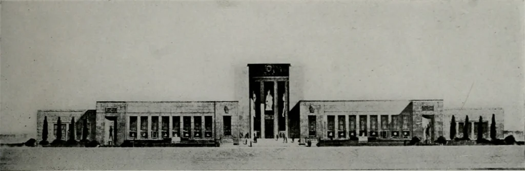 An illustration from Architect and engineer, 1905, leaf 324