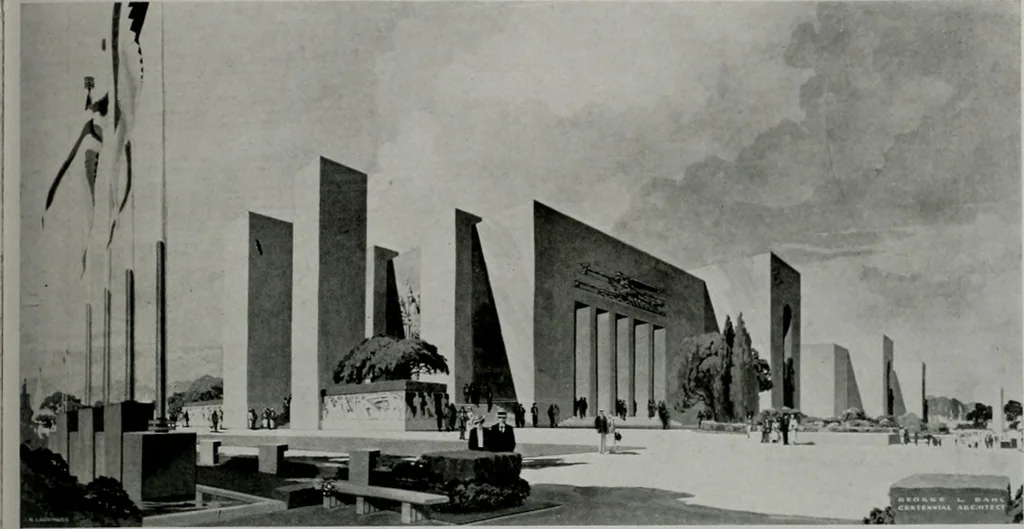 An illustration from Architect and engineer, 1905, leaf 326