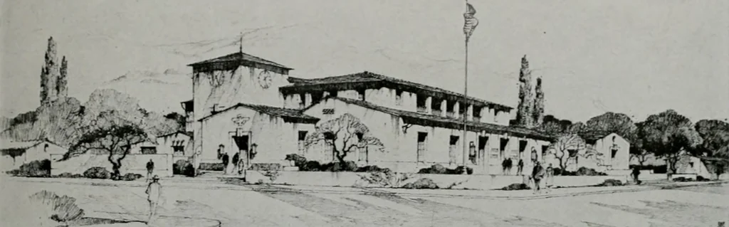 An illustration from Architect and engineer, 1905, leaf 334