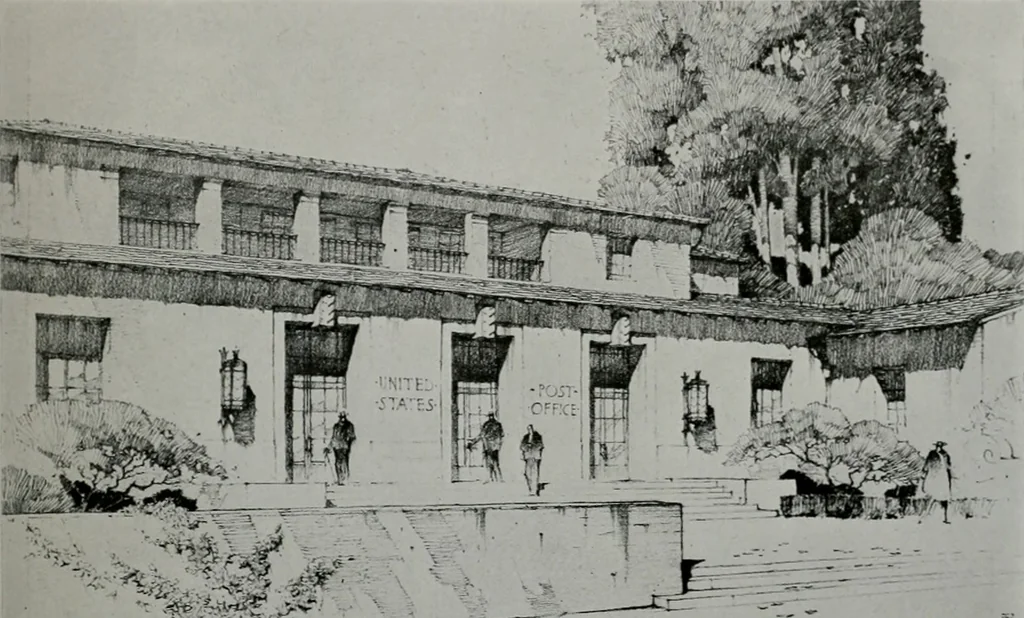 An illustration from Architect and engineer, 1905, leaf 336