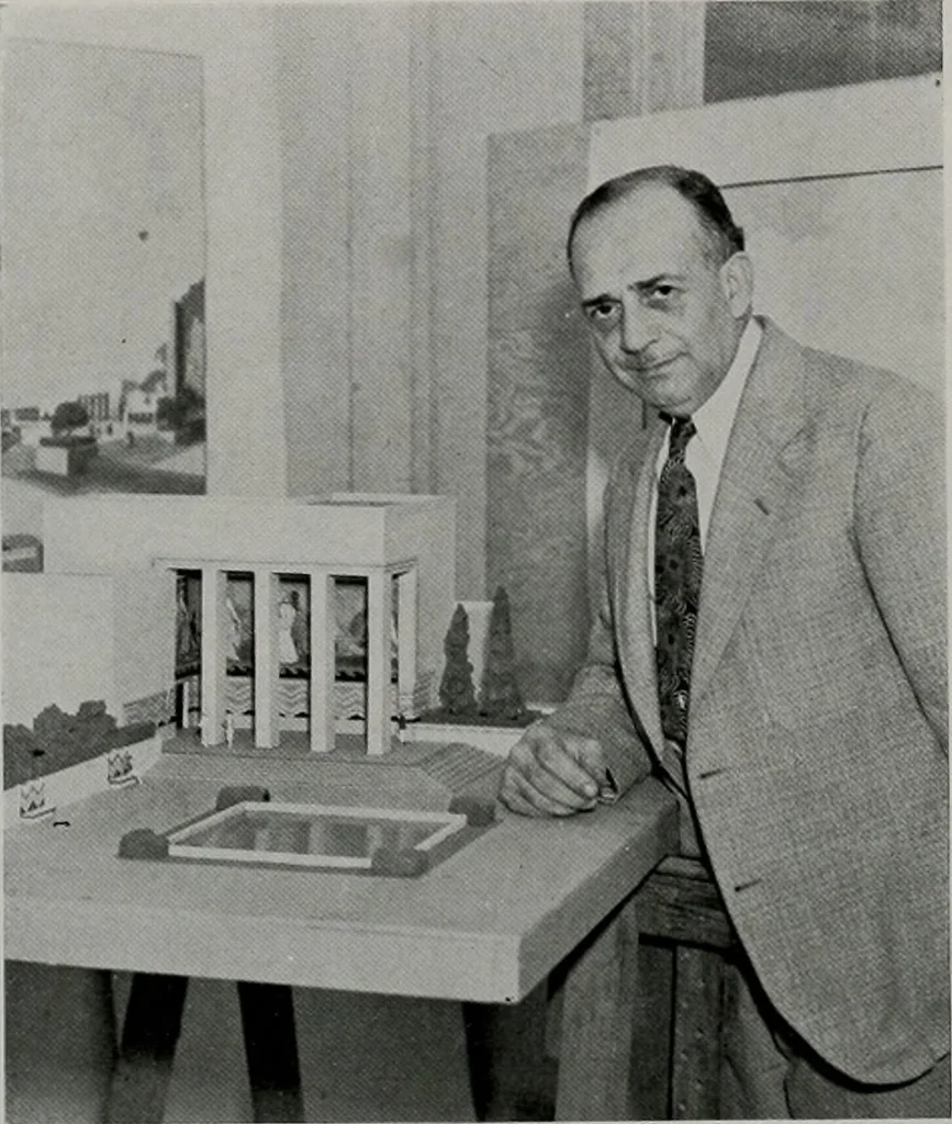 An illustration from Architect and engineer, 1905, leaf 345