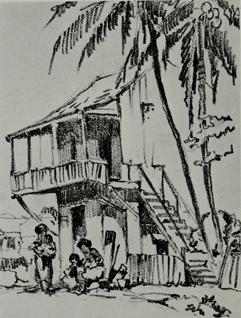 An illustration from Architect and engineer, 1905, leaf 353