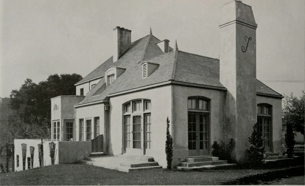 An illustration from Architect and engineer, 1905, leaf 405
