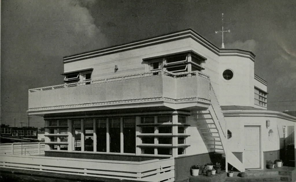 An illustration from Architect and engineer, 1905, leaf 414