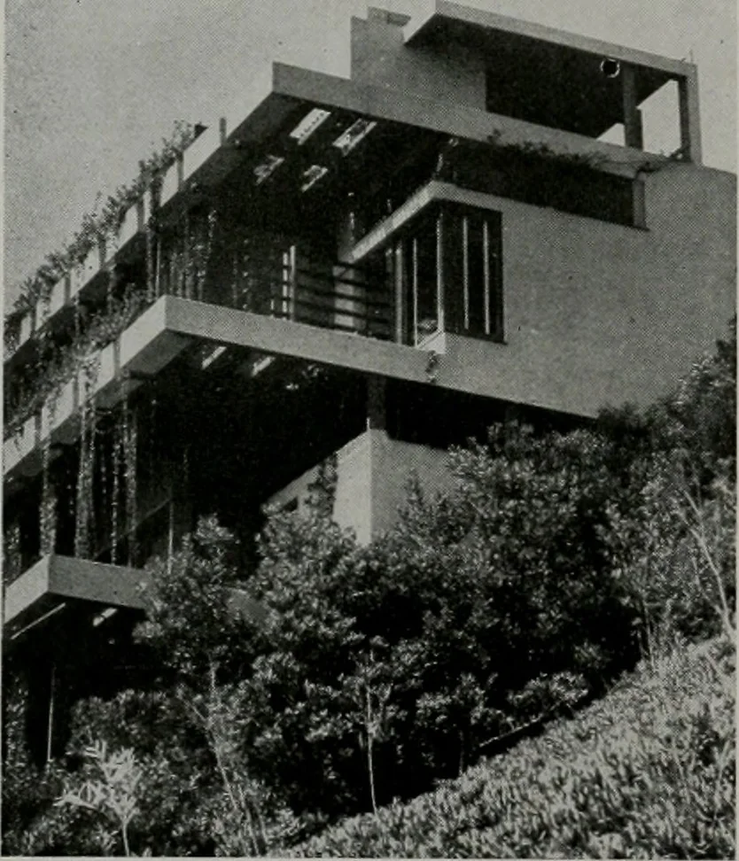 An illustration from Architect and engineer, 1905, leaf 75