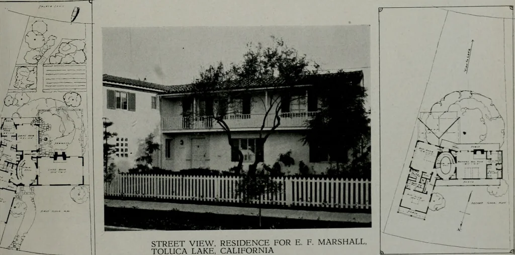 An illustration from Architect and engineer, 1905, leaf 92