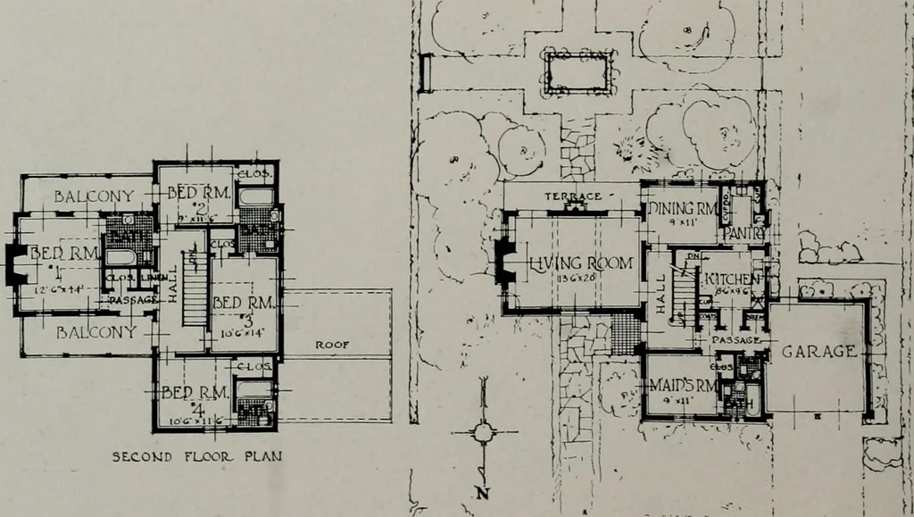 An illustration from Architect and engineer, 1905, leaf 97