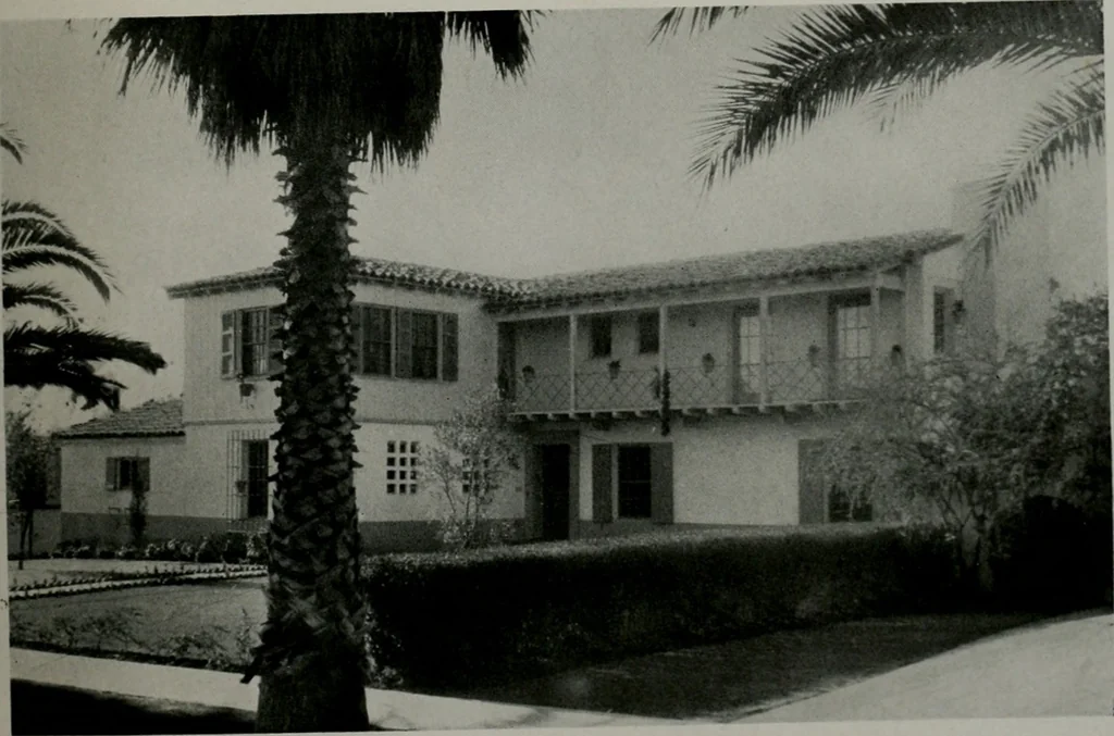 An illustration from Architect and engineer, 1905, leaf 98