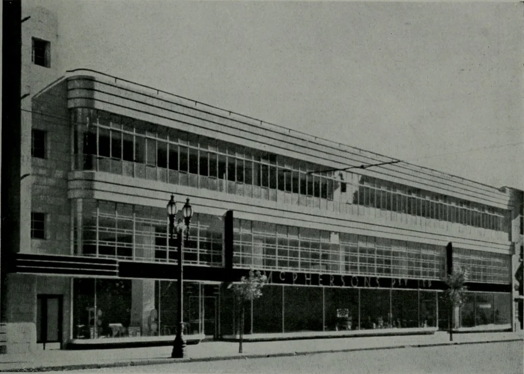 An illustration from Architect and engineer, 1905, leaf 112