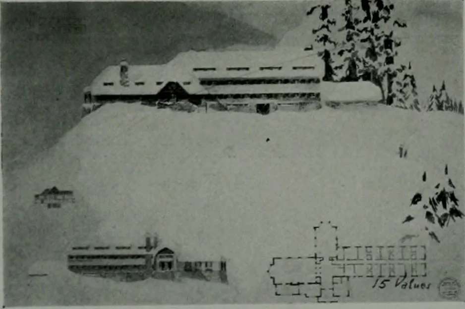 An illustration from Architect and engineer, 1905, leaf 135