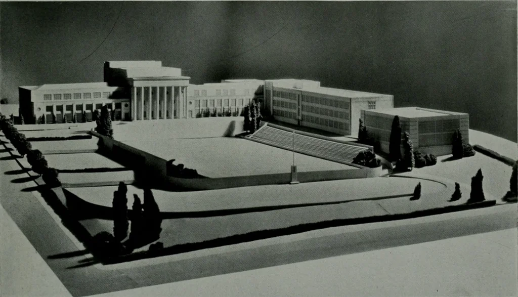 An illustration from Architect and engineer, 1905, leaf 14