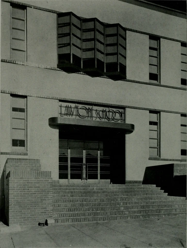 An illustration from Architect and engineer, 1905, leaf 167