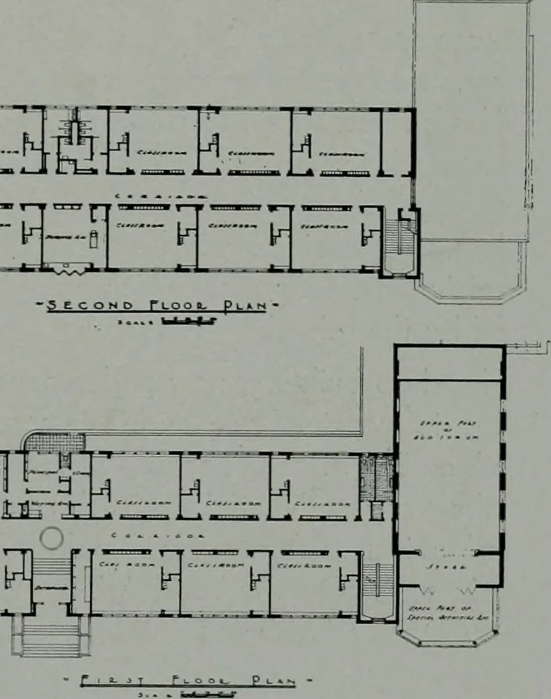 An illustration from Architect and engineer, 1905, leaf 172