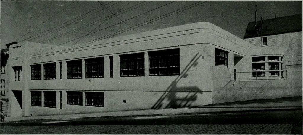 An illustration from Architect and engineer, 1905, leaf 174