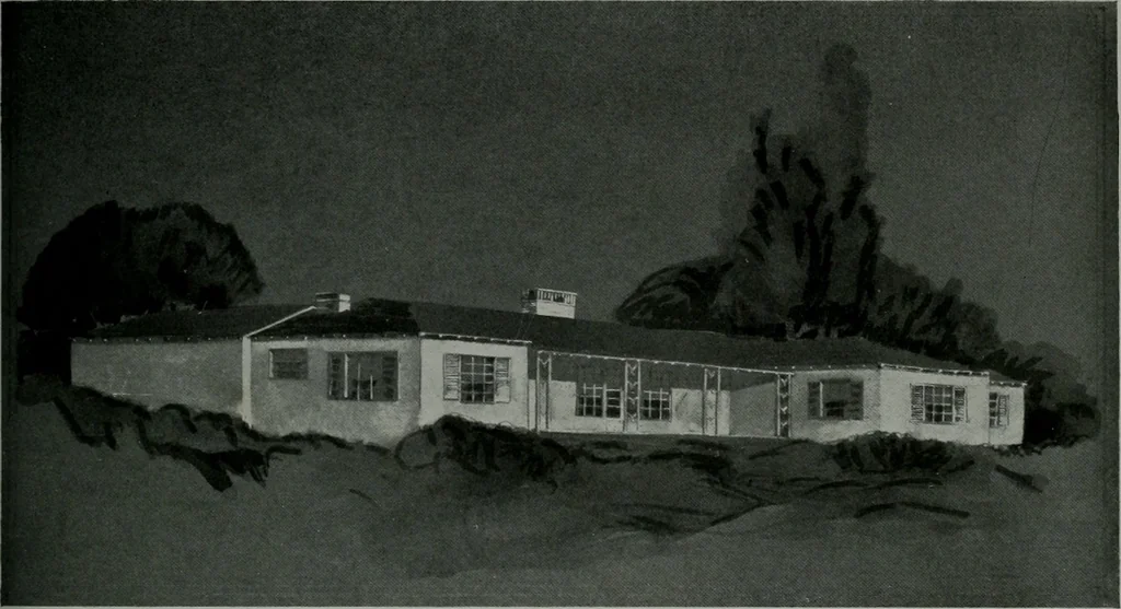An illustration from Architect and engineer, 1905, leaf 180