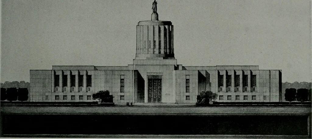 An illustration from Architect and engineer, 1905, leaf 248