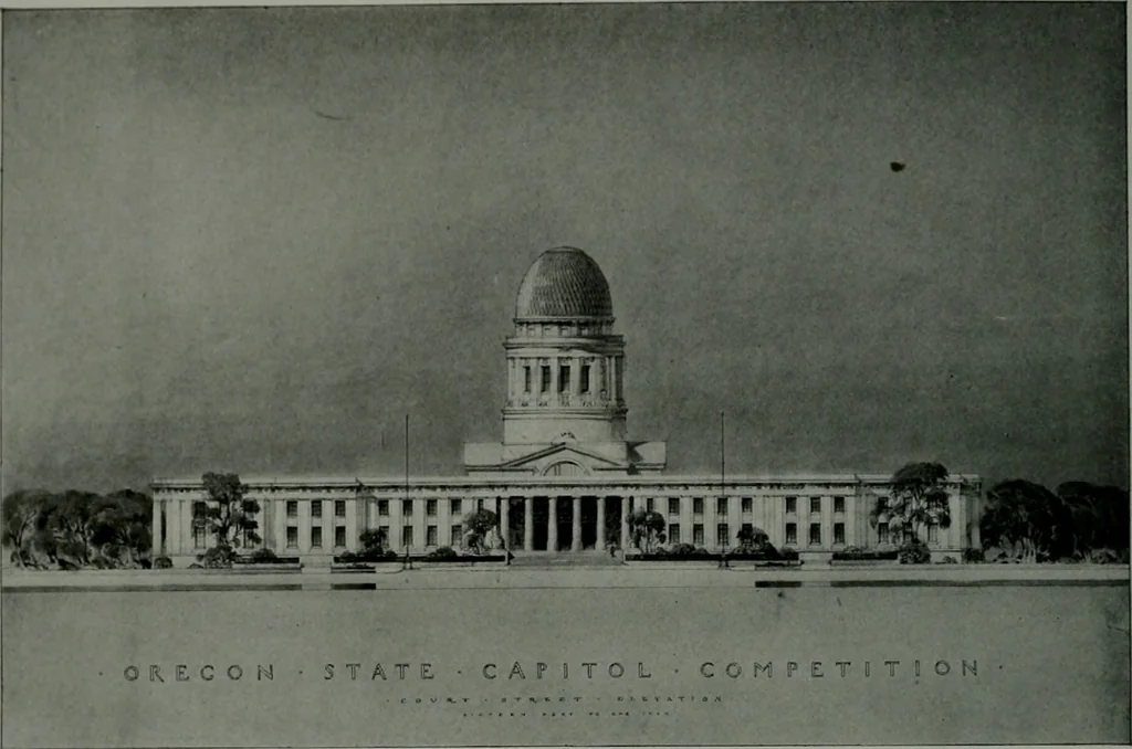 An illustration from Architect and engineer, 1905, leaf 251