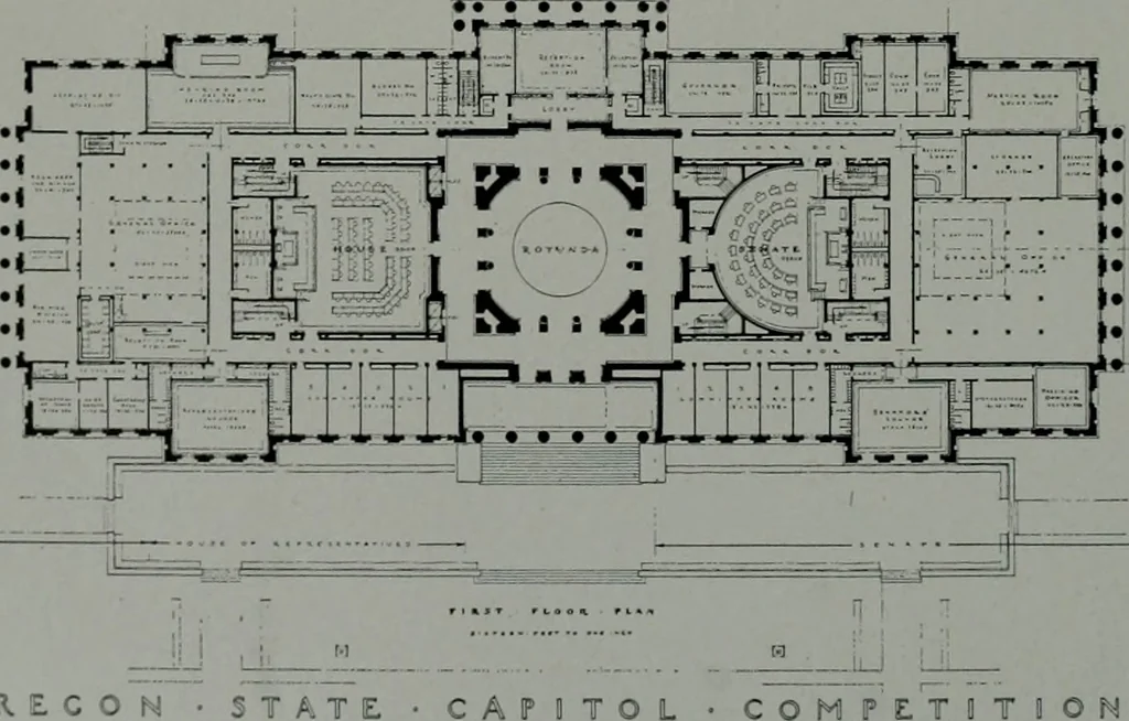 An illustration from Architect and engineer, 1905, leaf 251