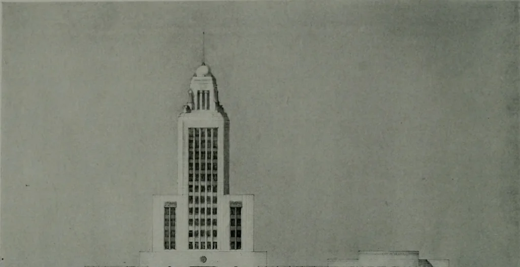 An illustration from Architect and engineer, 1905, leaf 253