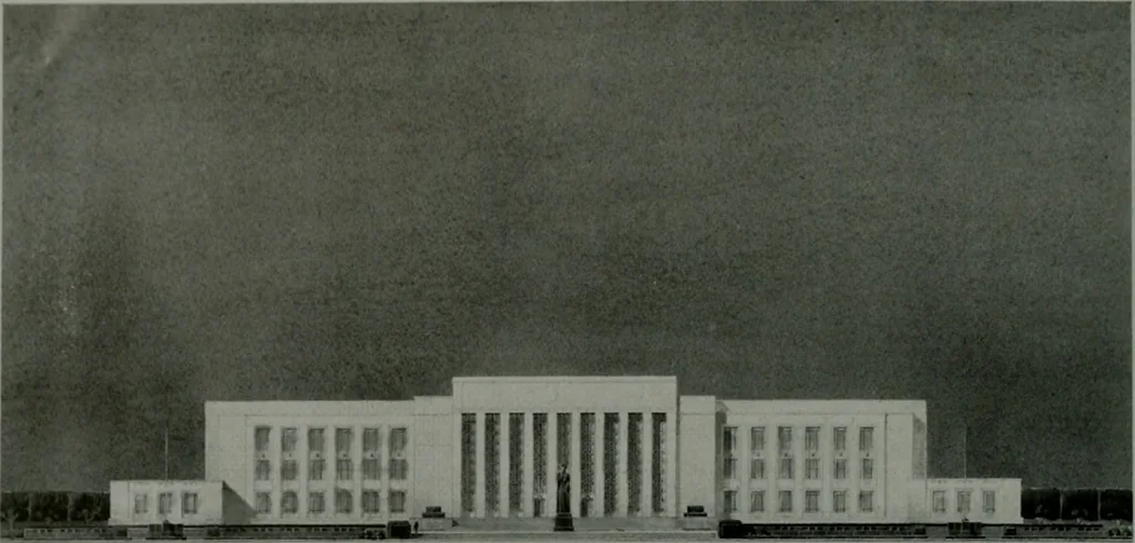 An illustration from Architect and engineer, 1905, leaf 257