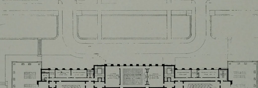 An illustration from Architect and engineer, 1905, leaf 257