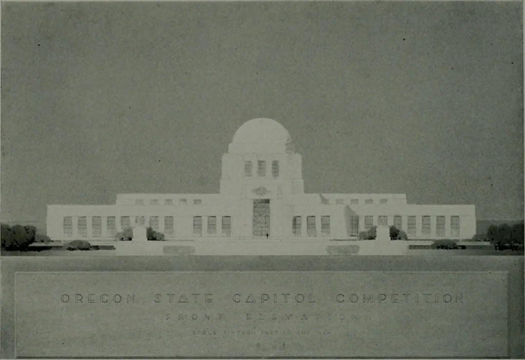 An illustration from Architect and engineer, 1905, leaf 263