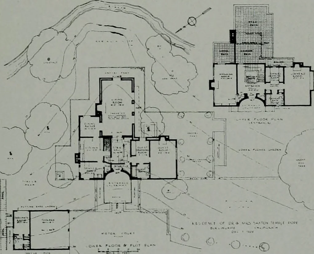 An illustration from Architect and engineer, 1905, leaf 28