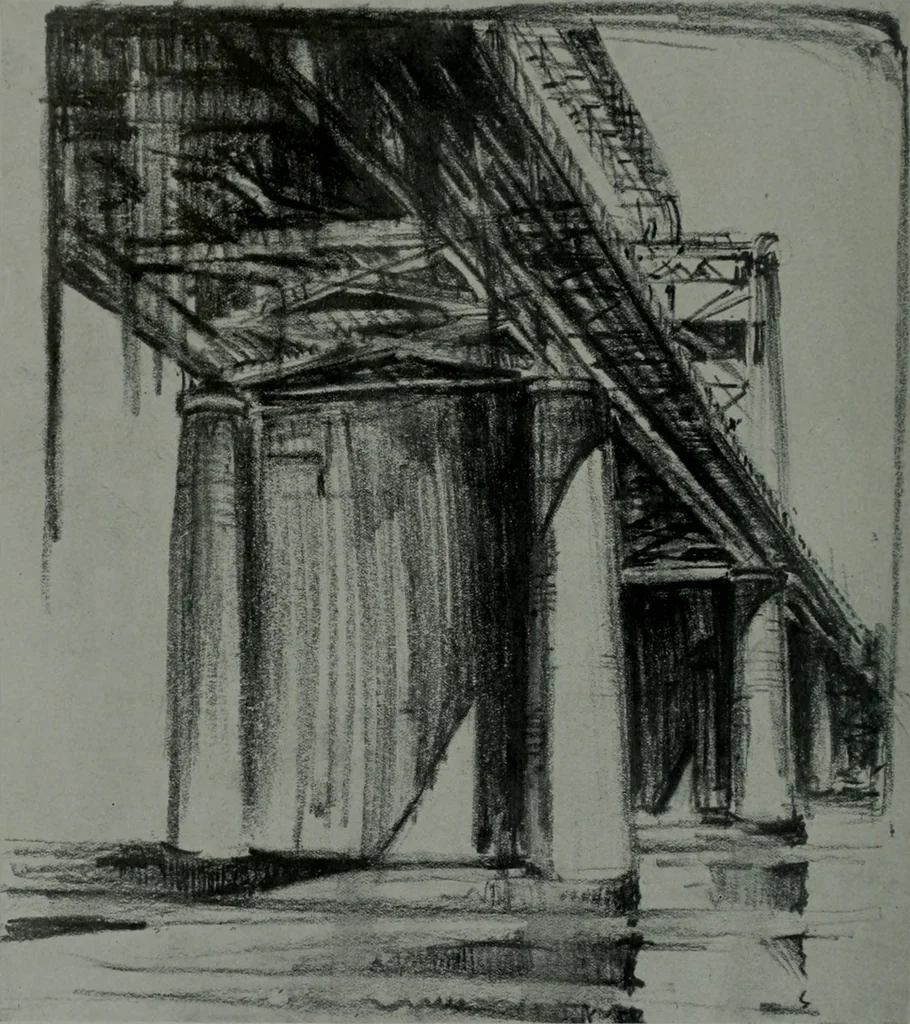 An illustration from Architect and engineer, 1905, leaf 285