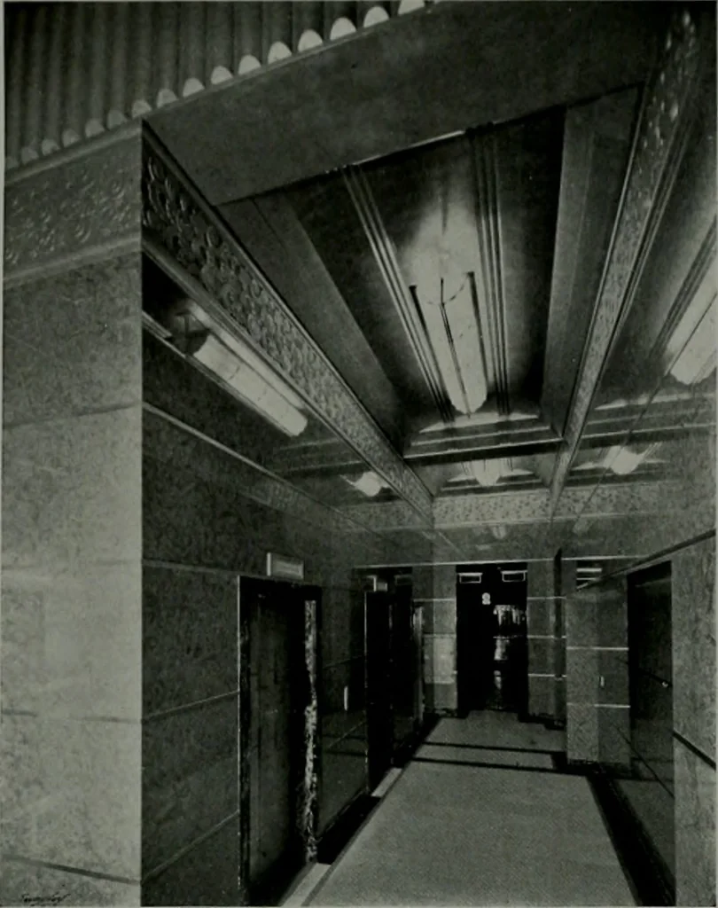 An illustration from Architect and engineer, 1905, leaf 323
