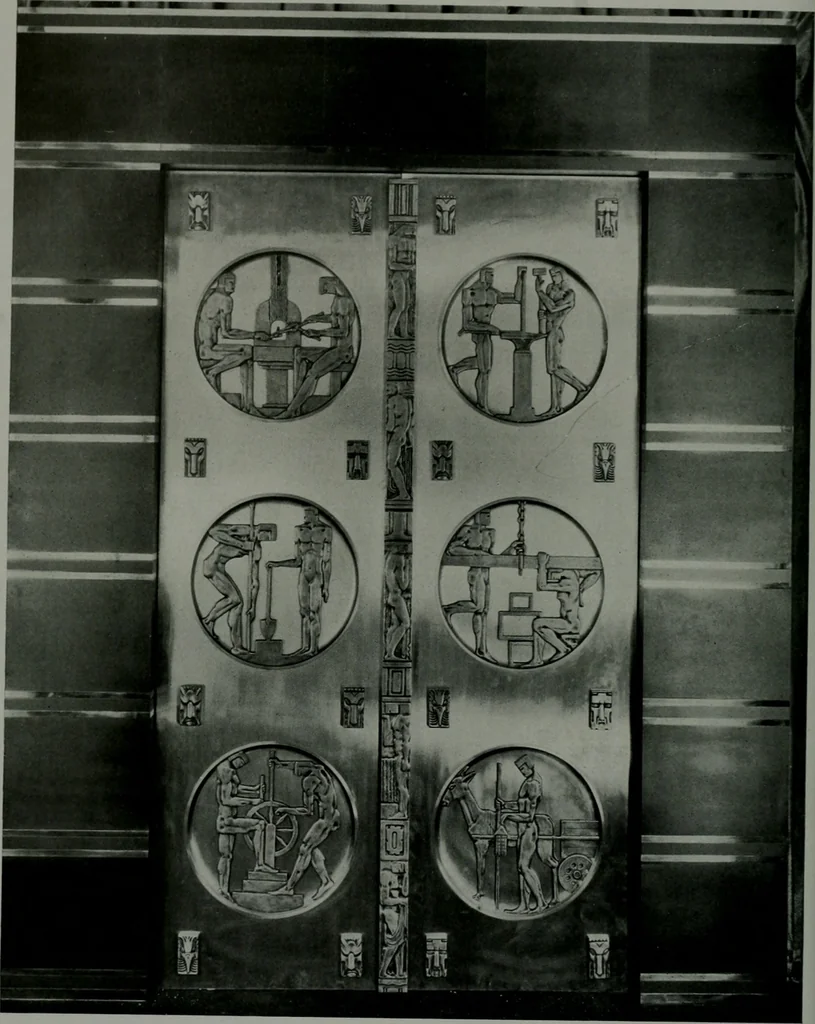An illustration from Architect and engineer, 1905, leaf 333