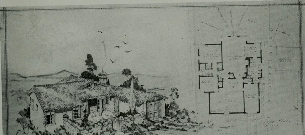 An illustration from Architect and engineer, 1905, leaf 350