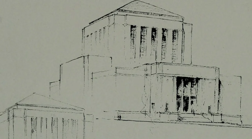 An illustration from Architect and engineer, 1905, leaf 397