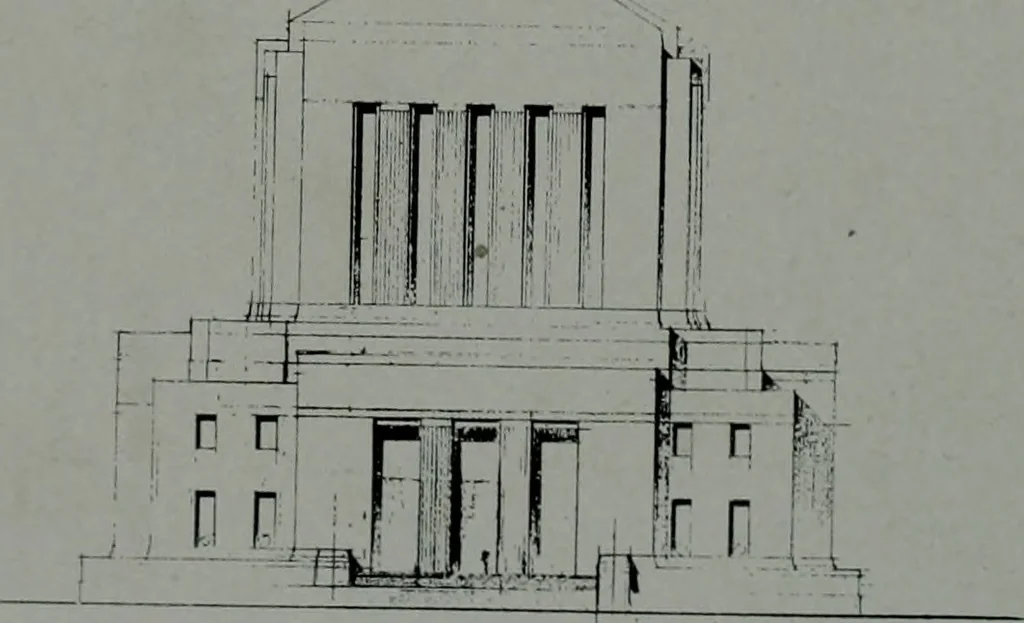 An illustration from Architect and engineer, 1905, leaf 397