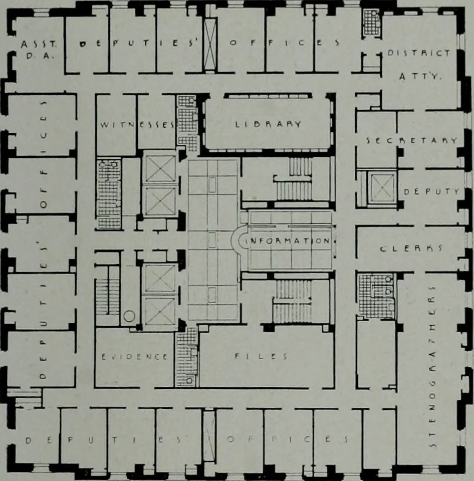An illustration from Architect and engineer, 1905, leaf 408