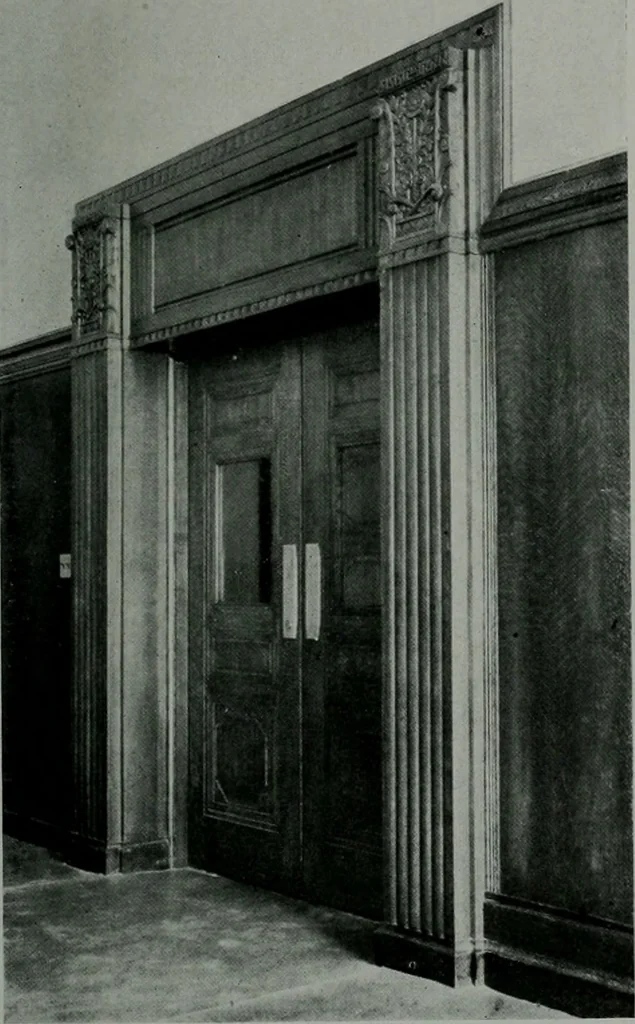 An illustration from Architect and engineer, 1905, leaf 408