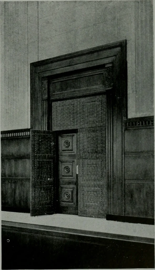 An illustration from Architect and engineer, 1905, leaf 408