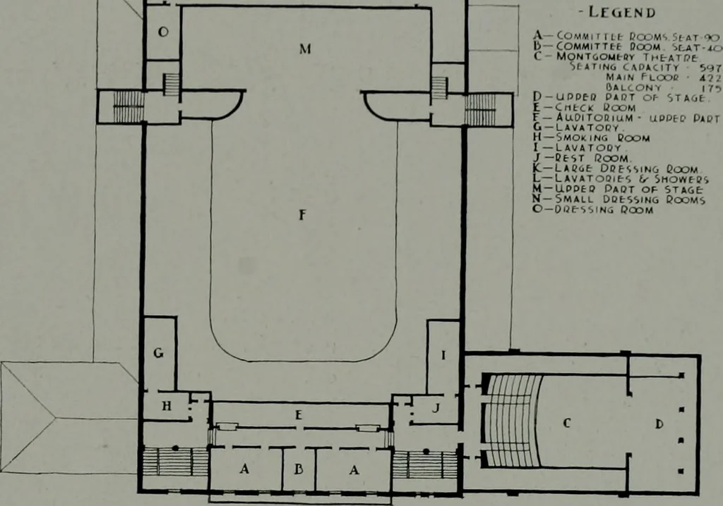 An illustration from Architect and engineer, 1905, leaf 91