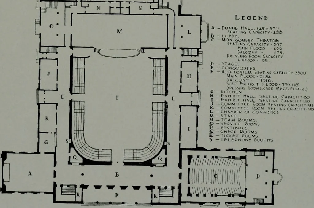 An illustration from Architect and engineer, 1905, leaf 91