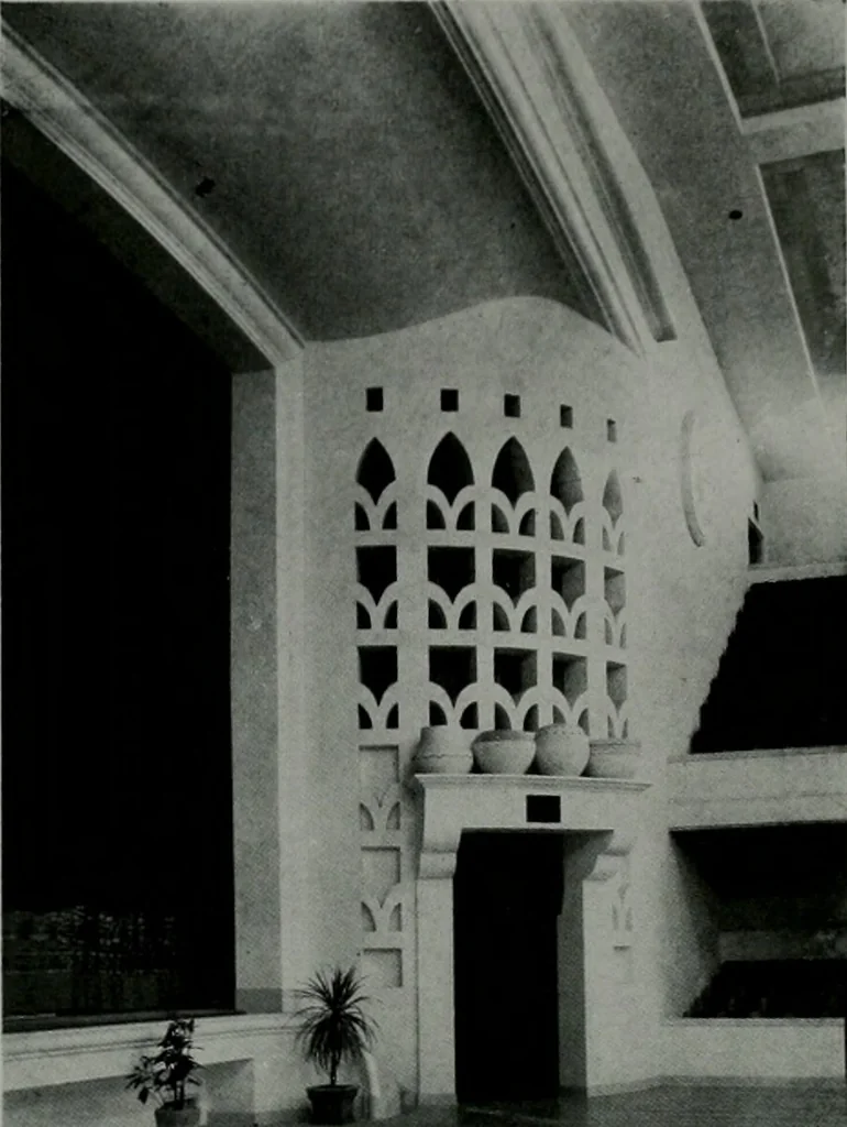 An illustration from Architect and engineer, 1905, leaf 94