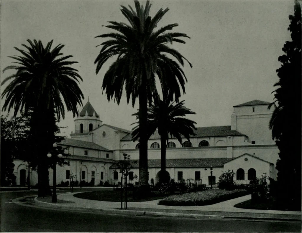 An illustration from Architect and engineer, 1905, leaf 95